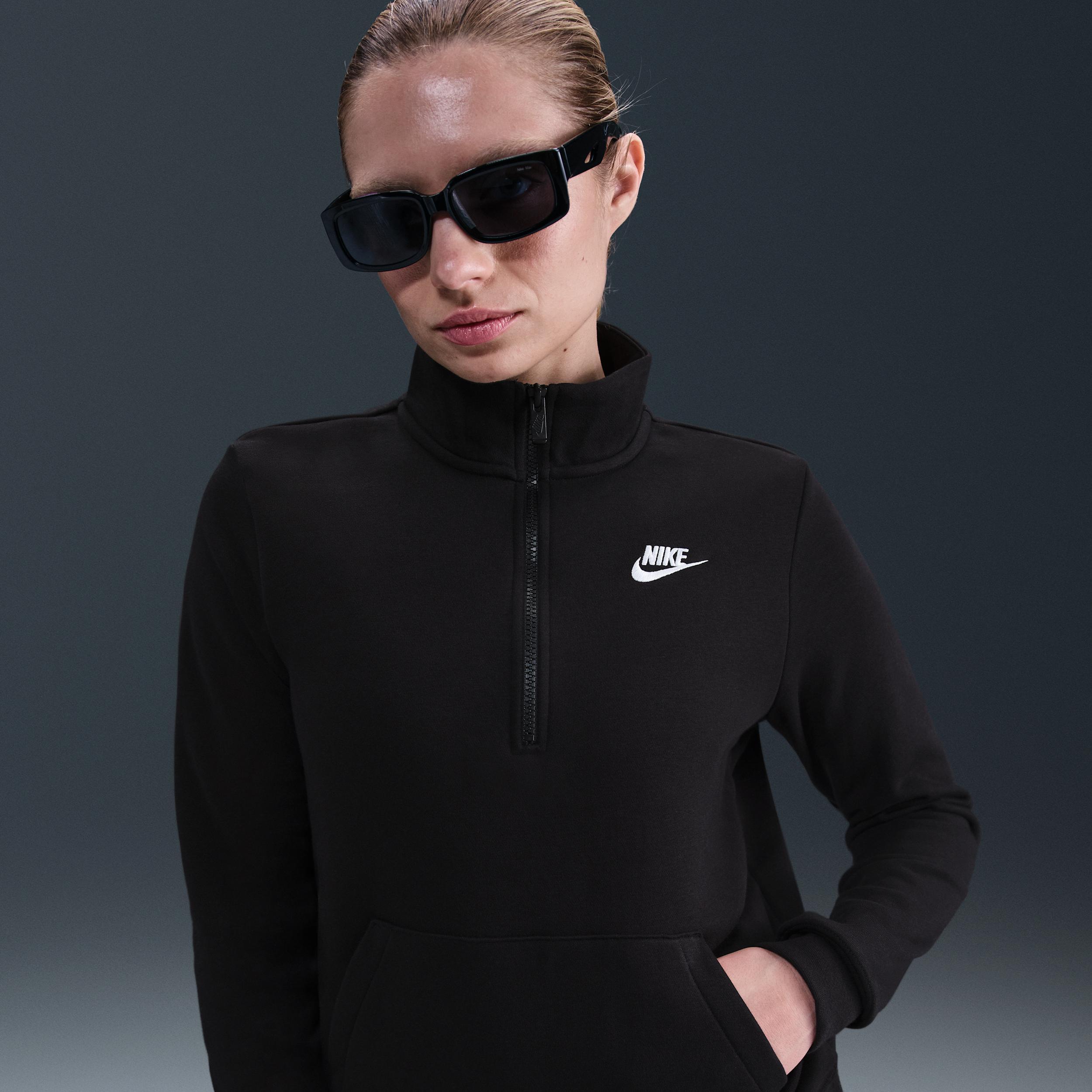 Women's Nike Sportswear Club Fleece 1/2-Zip Sweatshirt Product Image