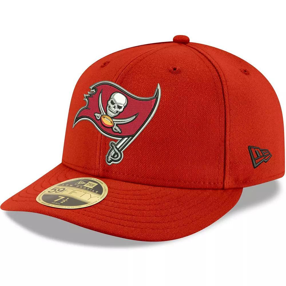 Men's New Era Red Tampa Bay Buccaneers Omaha Low Profile 59FIFTY Fitted Team Hat, Size: 7 3/4 Product Image