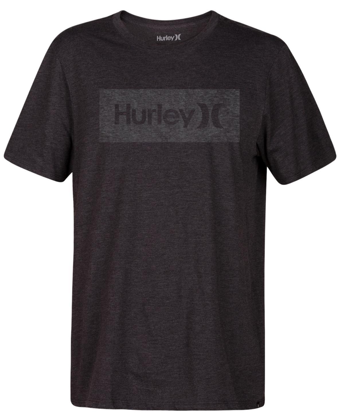 Hurley Mens One And Only Box Logo T-Shirt Product Image
