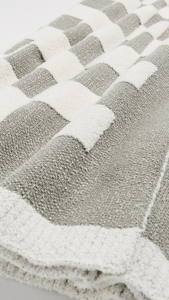 Barefoot Dreams CozyChic Cotton Checkered Throw | Shopbop Product Image