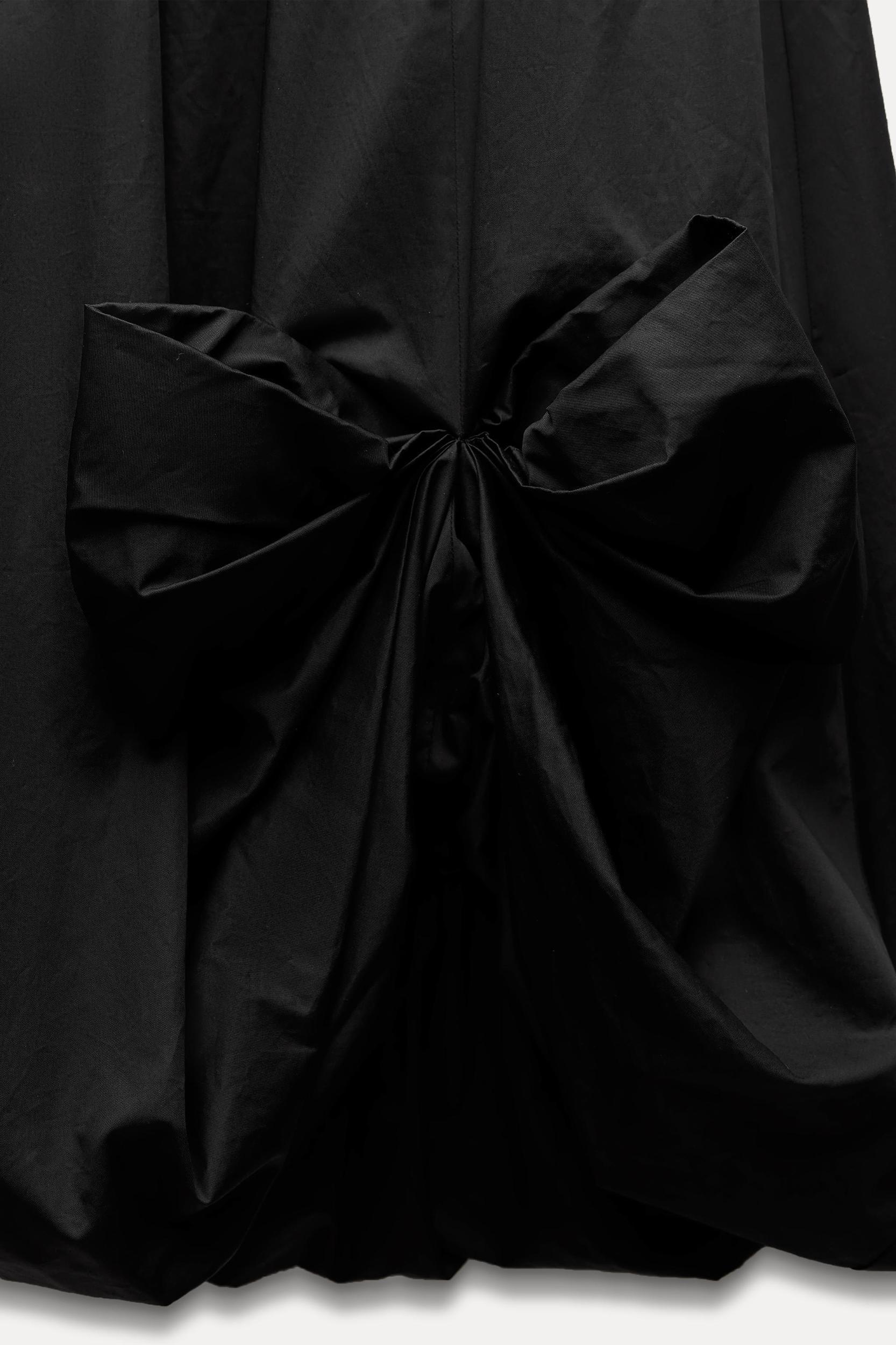 BALLOON BOW MIDI SKIRT Product Image