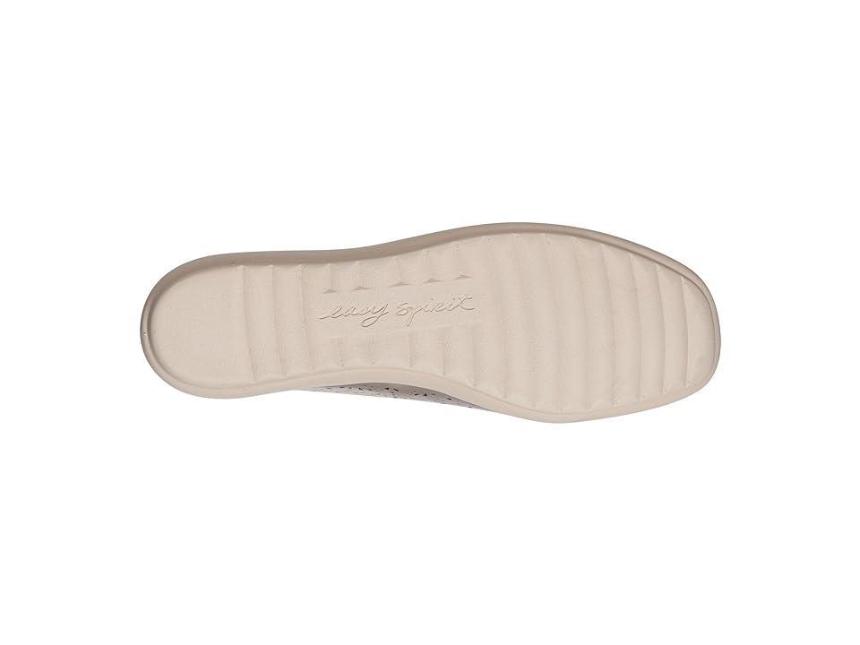 Easy Spirit Alessia Womens Perforated Demi Wedge Flats Blue Product Image