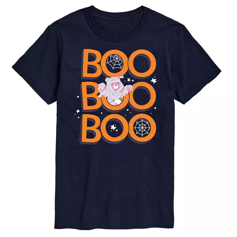 Big & Tall Care Bears Feel The Rays Graphic Tee, Mens Blue Product Image