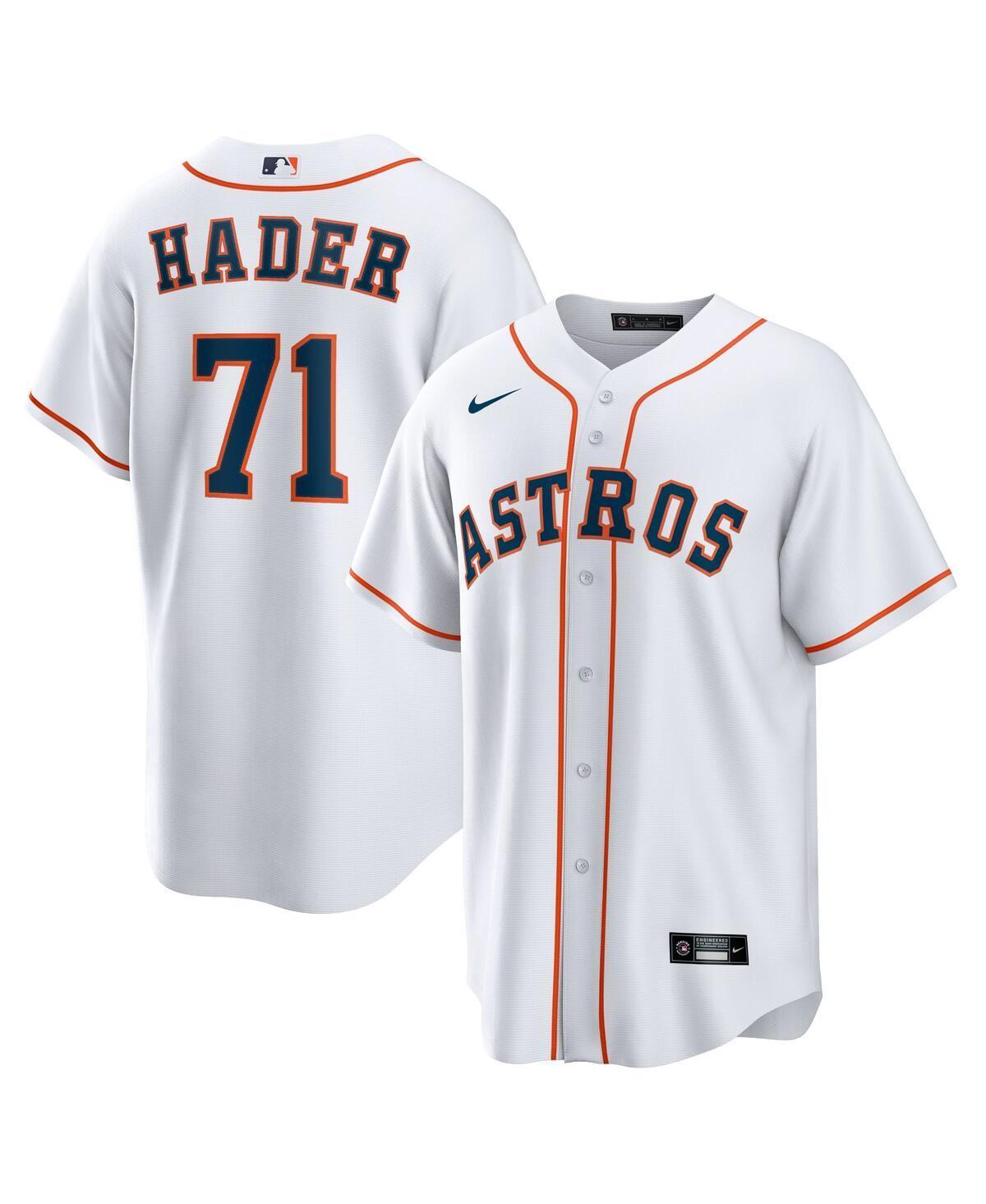 Men's Nike Josh Hader White Houston Astros Home Replica Player Jersey, Size: 2XL Product Image