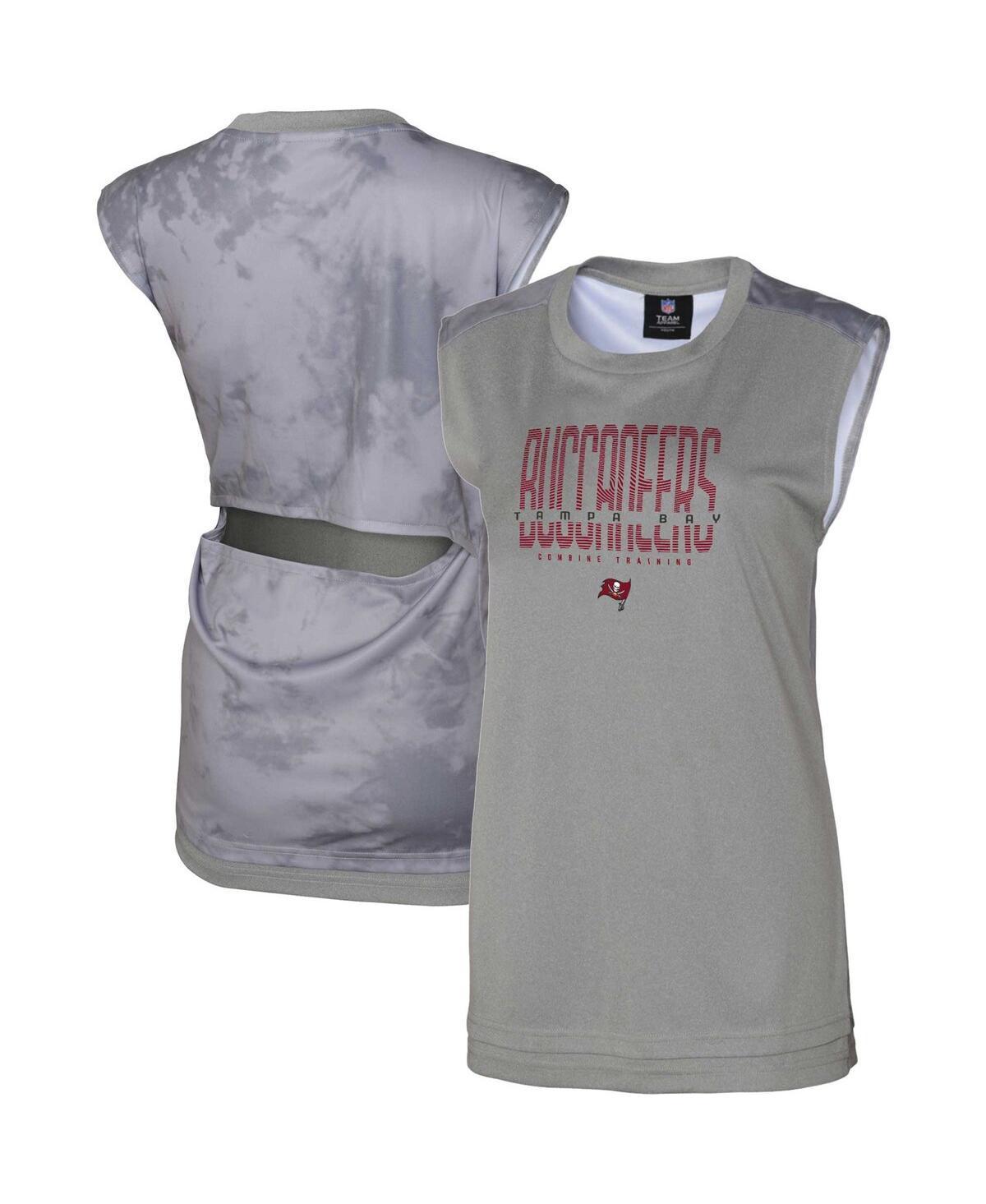 Women's Gray Cincinnati Bengals No Sweat Tank Top, Size: Medium, Grey Product Image