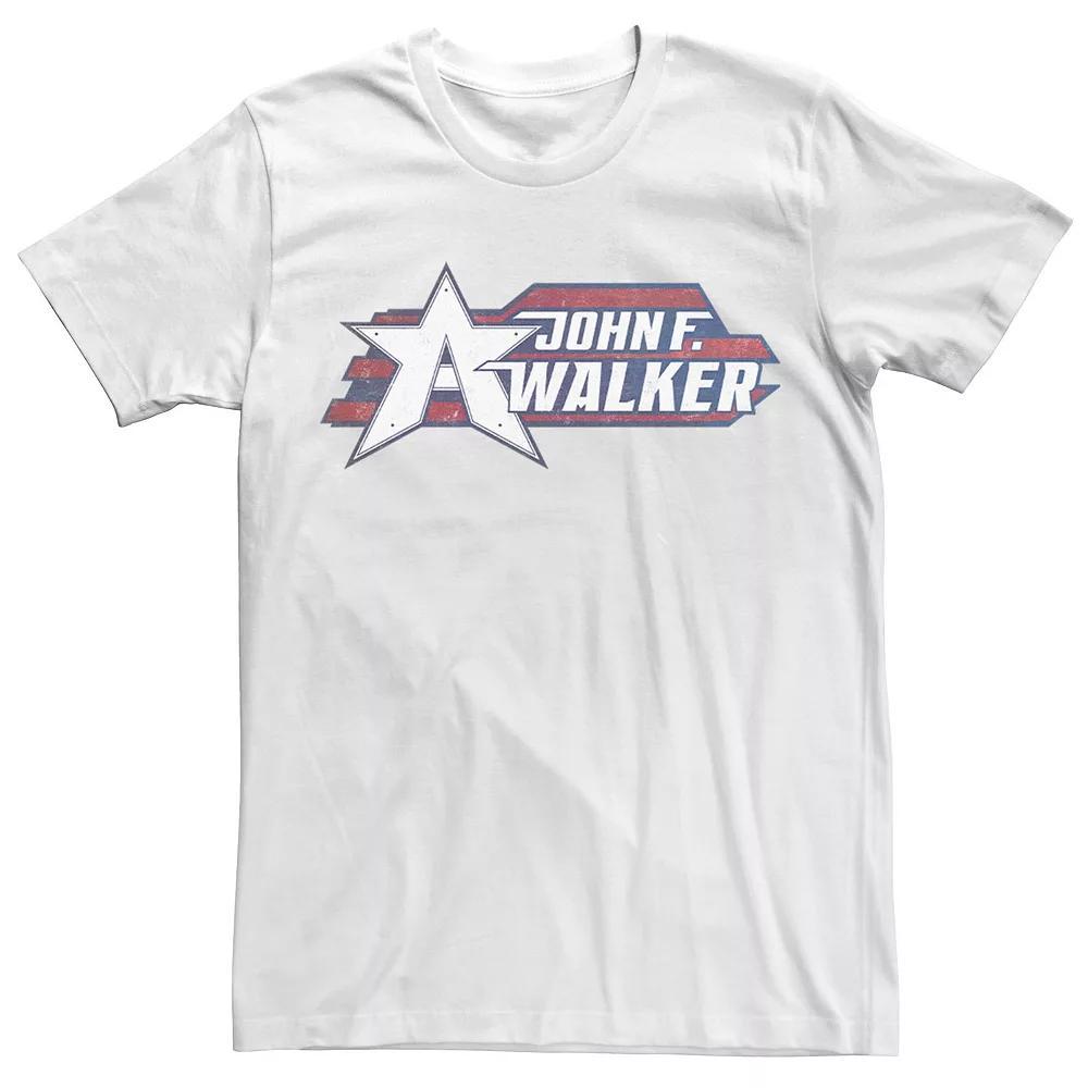 Men's Marvel The Falcon And The Winter Soldier John F. Walker Logo Tee, Size: XXL, White Product Image