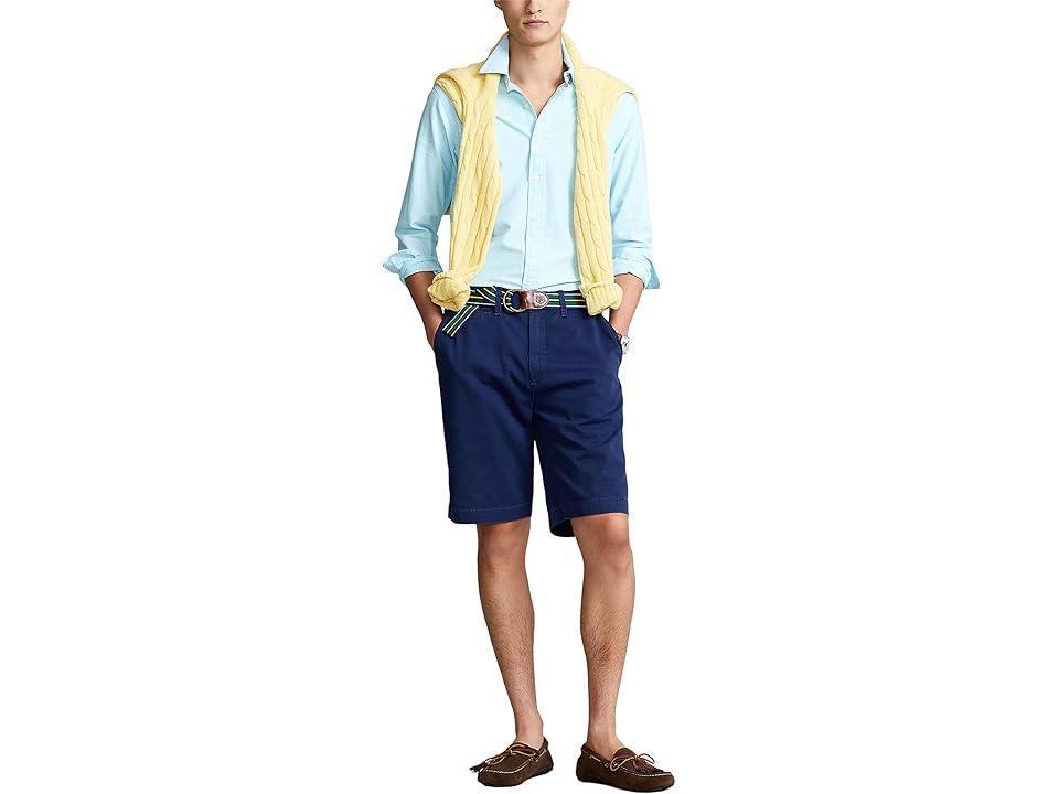 Polo Ralph Lauren Classic Fit Long Sleeve Cotton Oxford Button Down Shirt Product Image