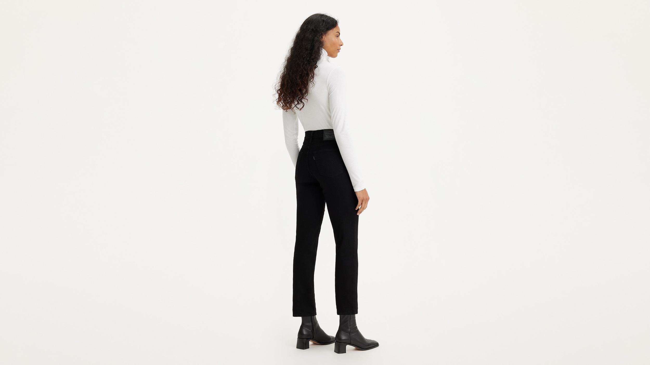 724 High Rise Slim Straight Cropped Women's Jeans Product Image