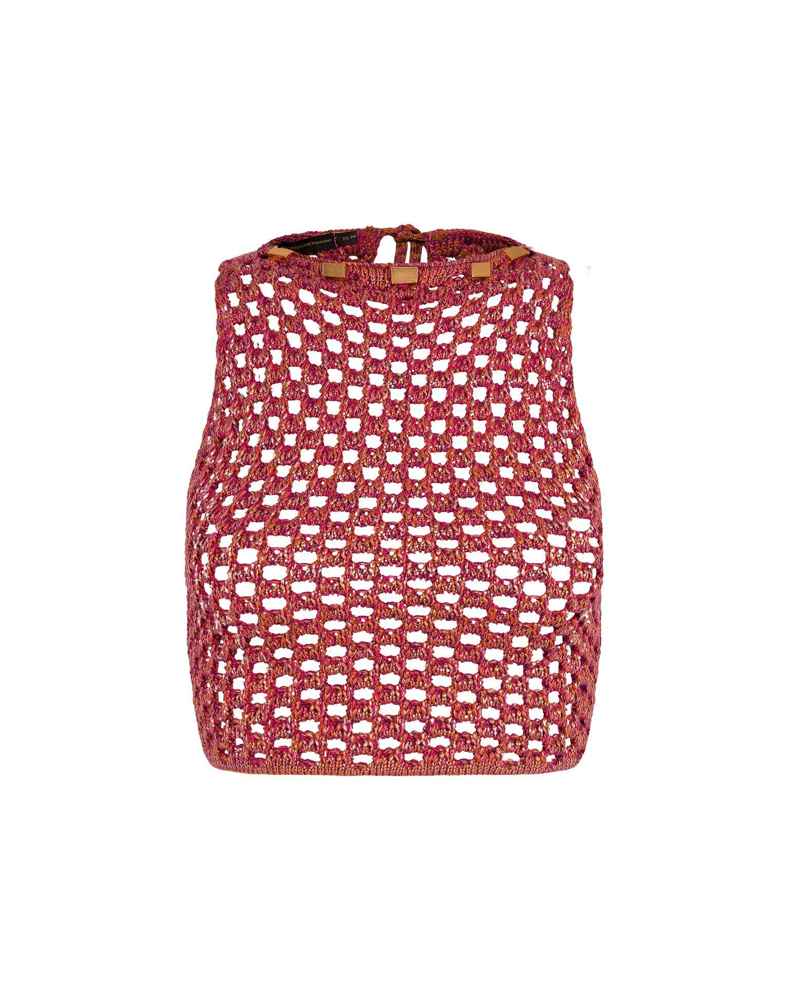 Knit Aria Blouse - Berry Burst Product Image