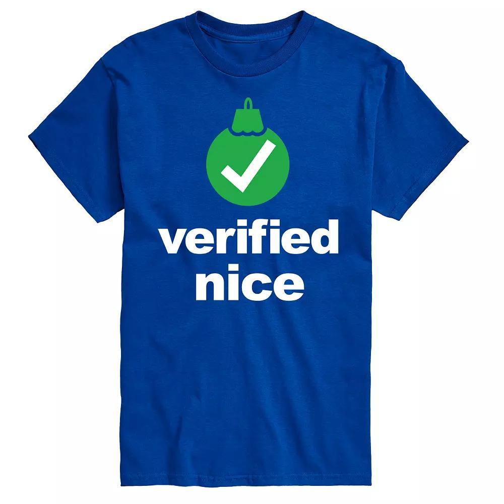 Mens Verified Nice Graphic Tee Product Image
