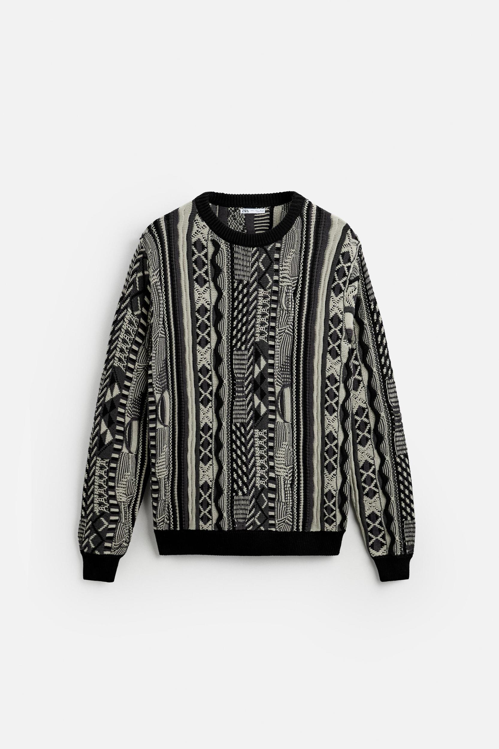 ABSTRACT JACQUARD SWEATER Product Image