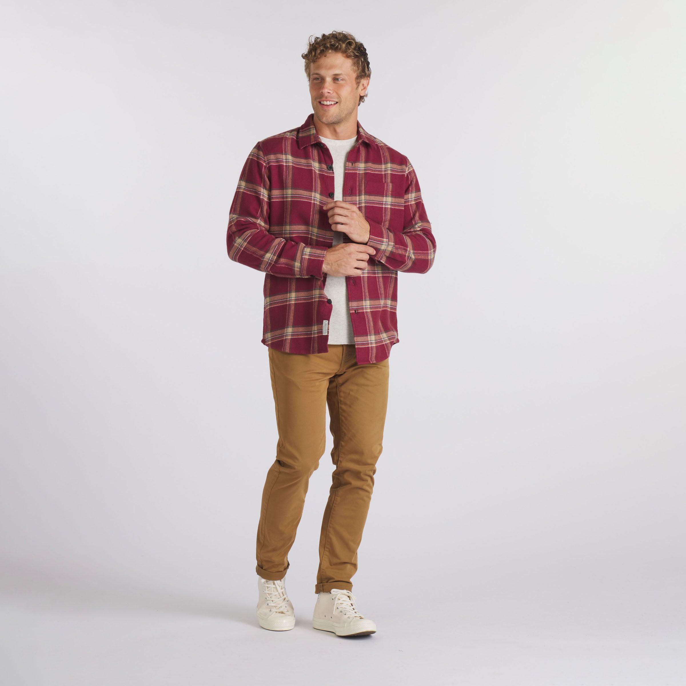 Northwoods Heritage Flannel - Burgundy Truffle (Final Sale)* Product Image