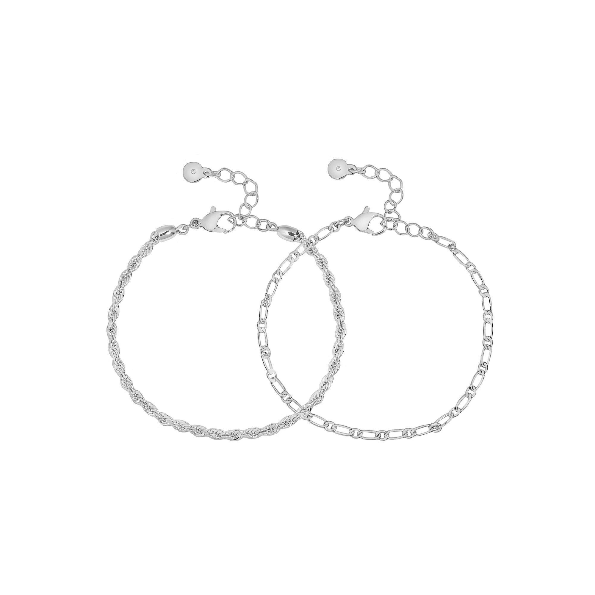 LC Lauren Conrad Rope Chain Bracelet Set, Women's, None Product Image