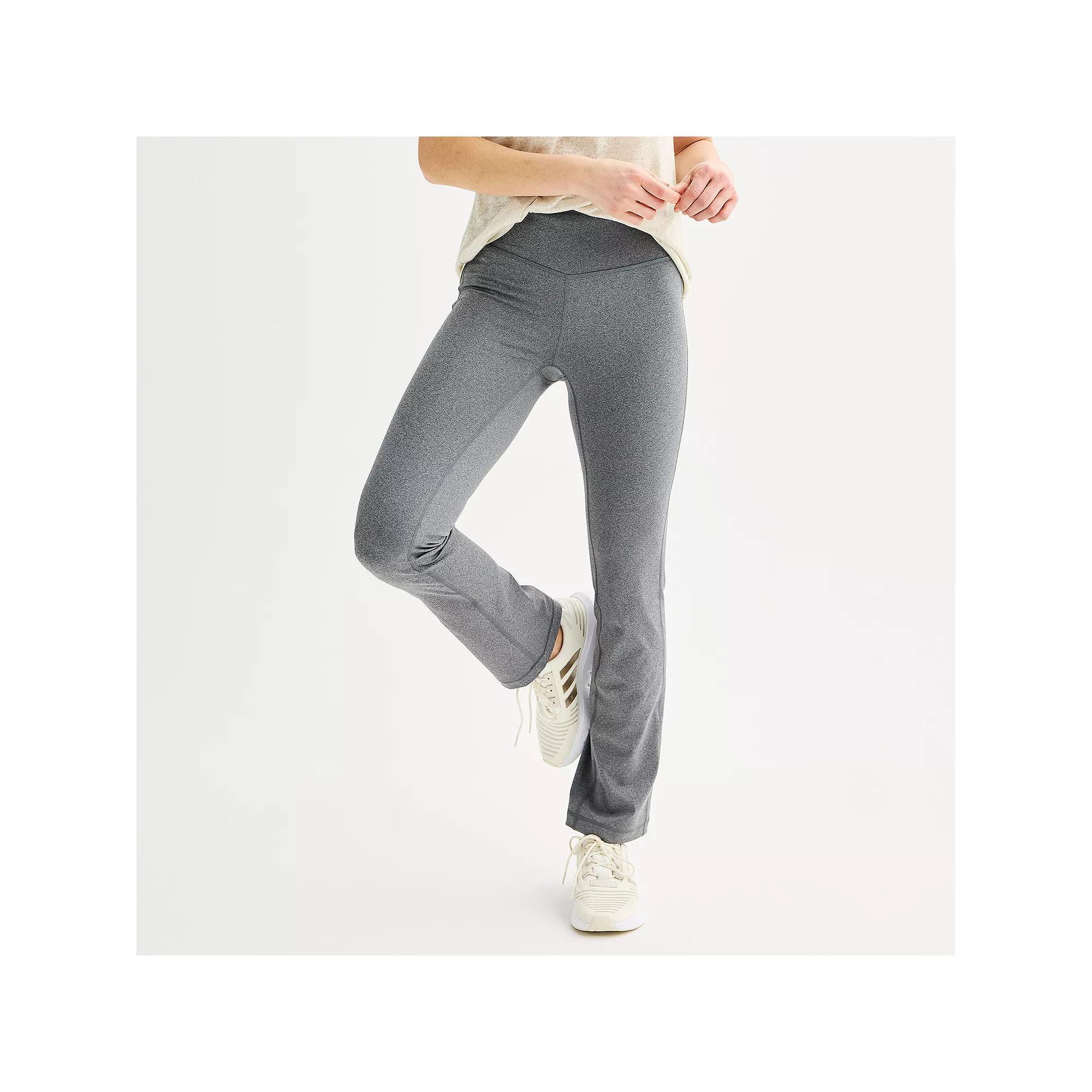 Women's Tek Gear® Ultra Stretch Bootcut Pants, Size: XXL, Grey Product Image