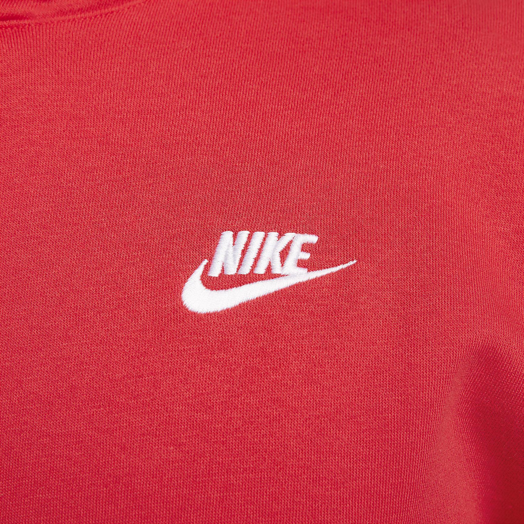 Nike Club Fleece hoodie heather Product Image