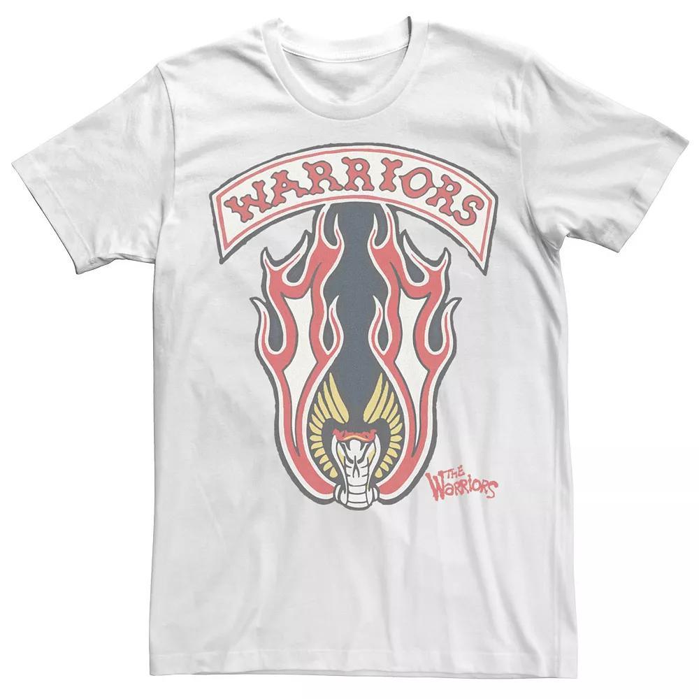 Men's The Warriors Snake Emblem Tee, Size: Medium, White Product Image