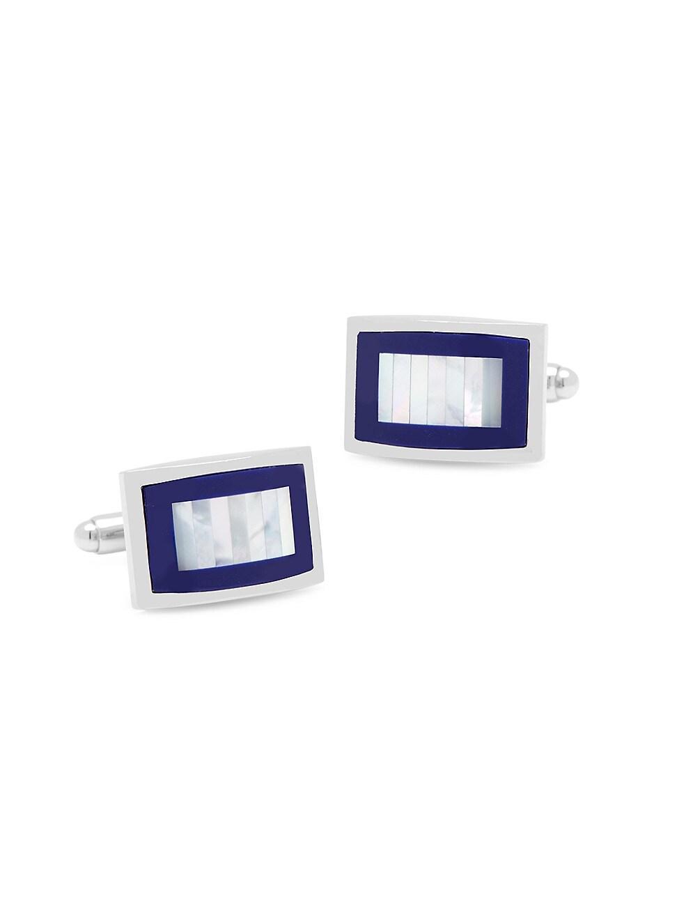 Mens Ox & Bull Trading Co. Pearl Cufflinks Product Image