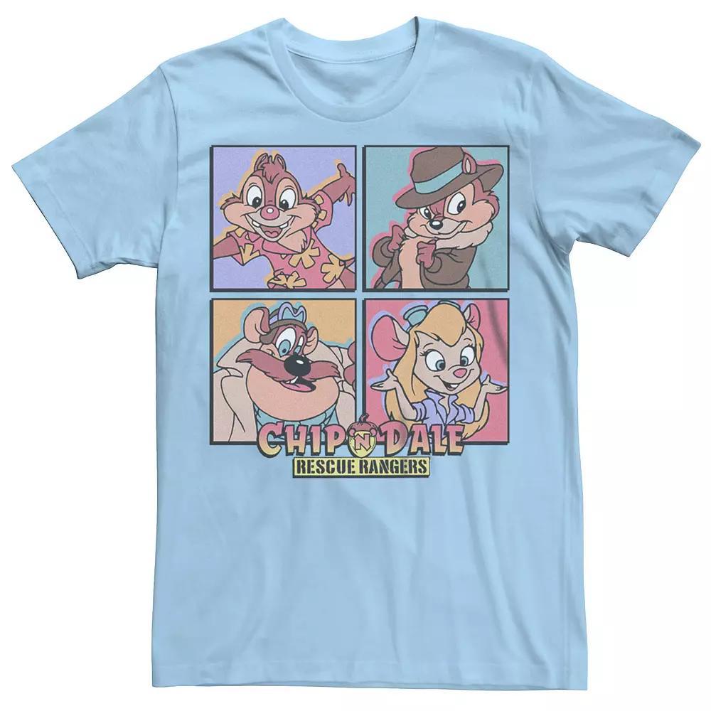 Disney's Chip & Dale Rescue Team Men's Graphic Tee, Size: Large, Light Blue Product Image