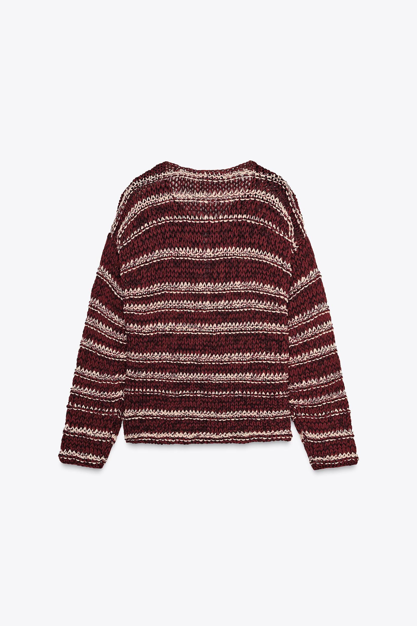COMBINATION KNIT CARDIGAN Product Image