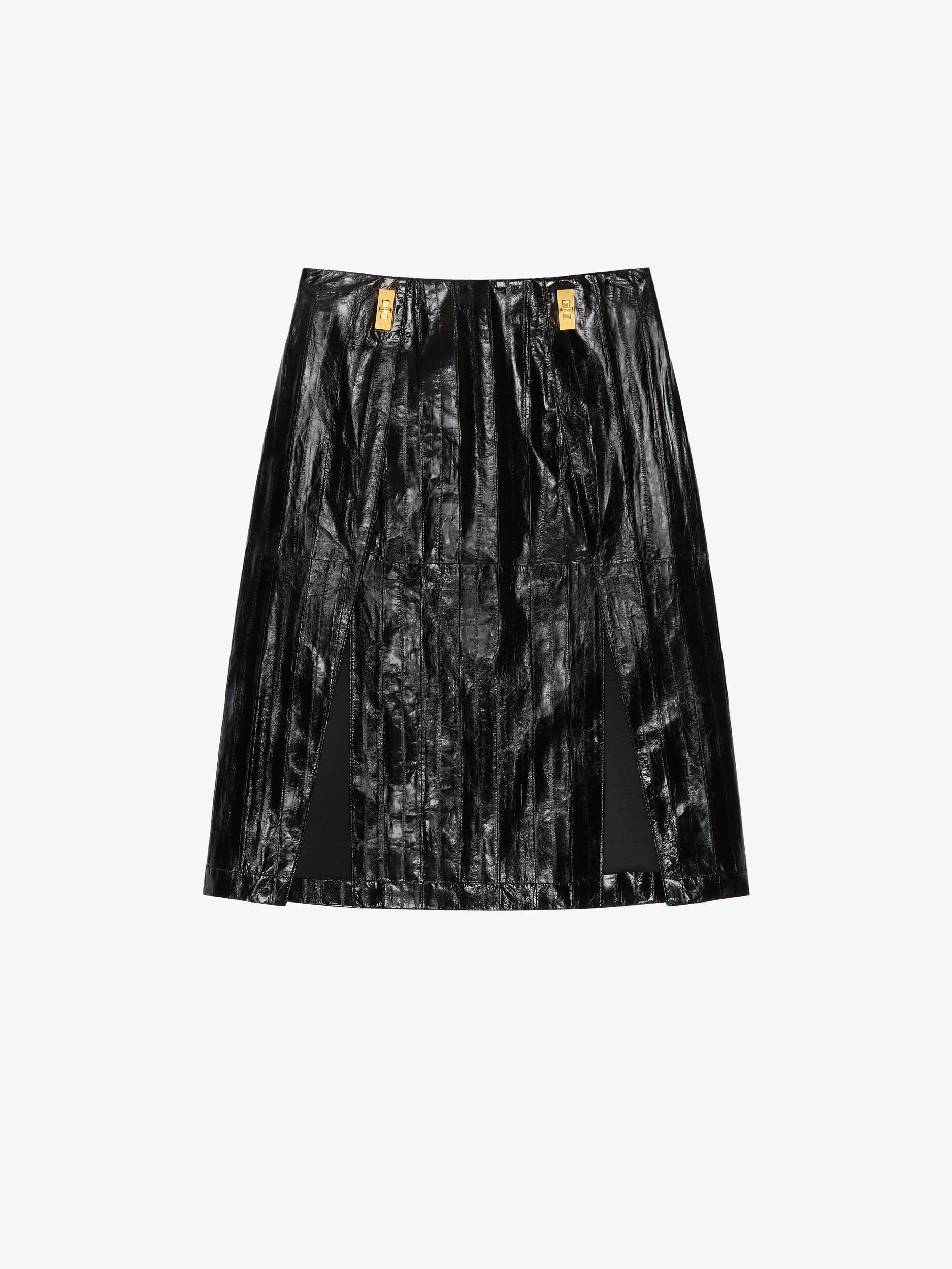 Skirt in leather Product Image