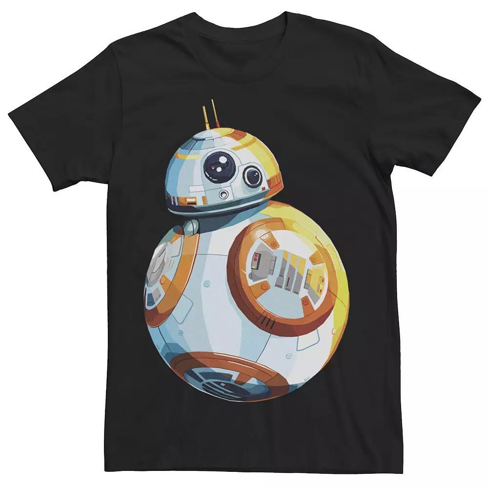Men's Star Wars BB-8 Vibrant Portrait Tee, Size: Medium, Black Product Image