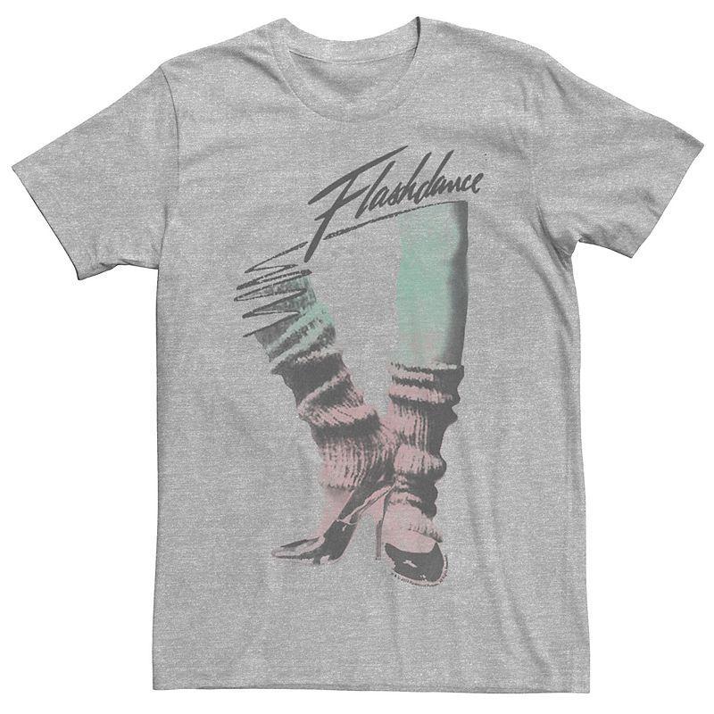 Mens Flashdance Dance Shoes Tee Athletic Grey Product Image