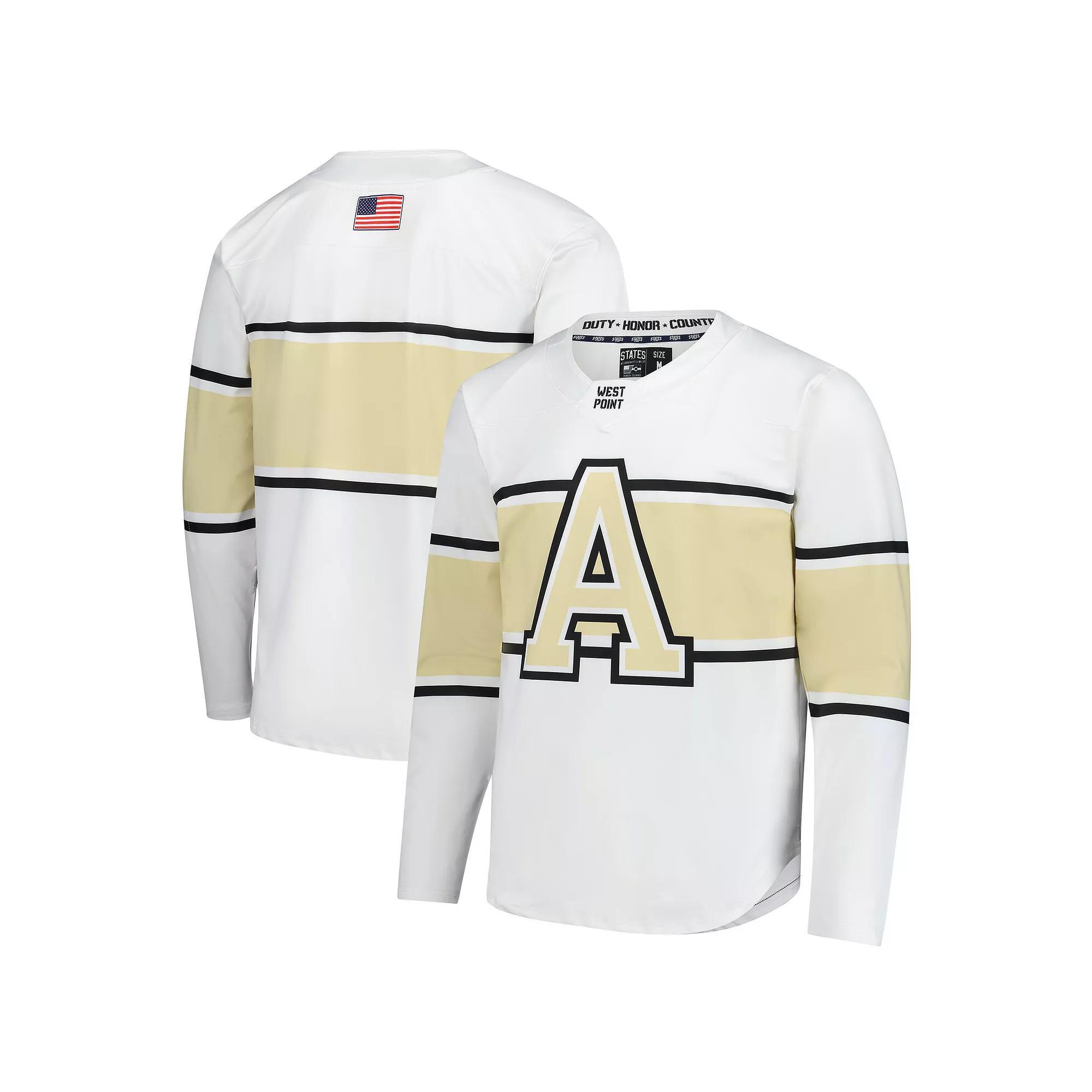 Men's White Army Black Knights Replica Hockey Jersey, Size: Large, Nc2 White Product Image