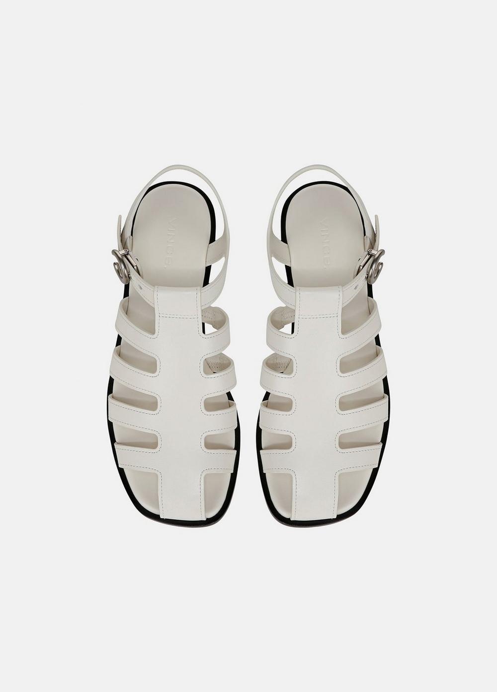 Ines Leather Slingback Flat Product Image