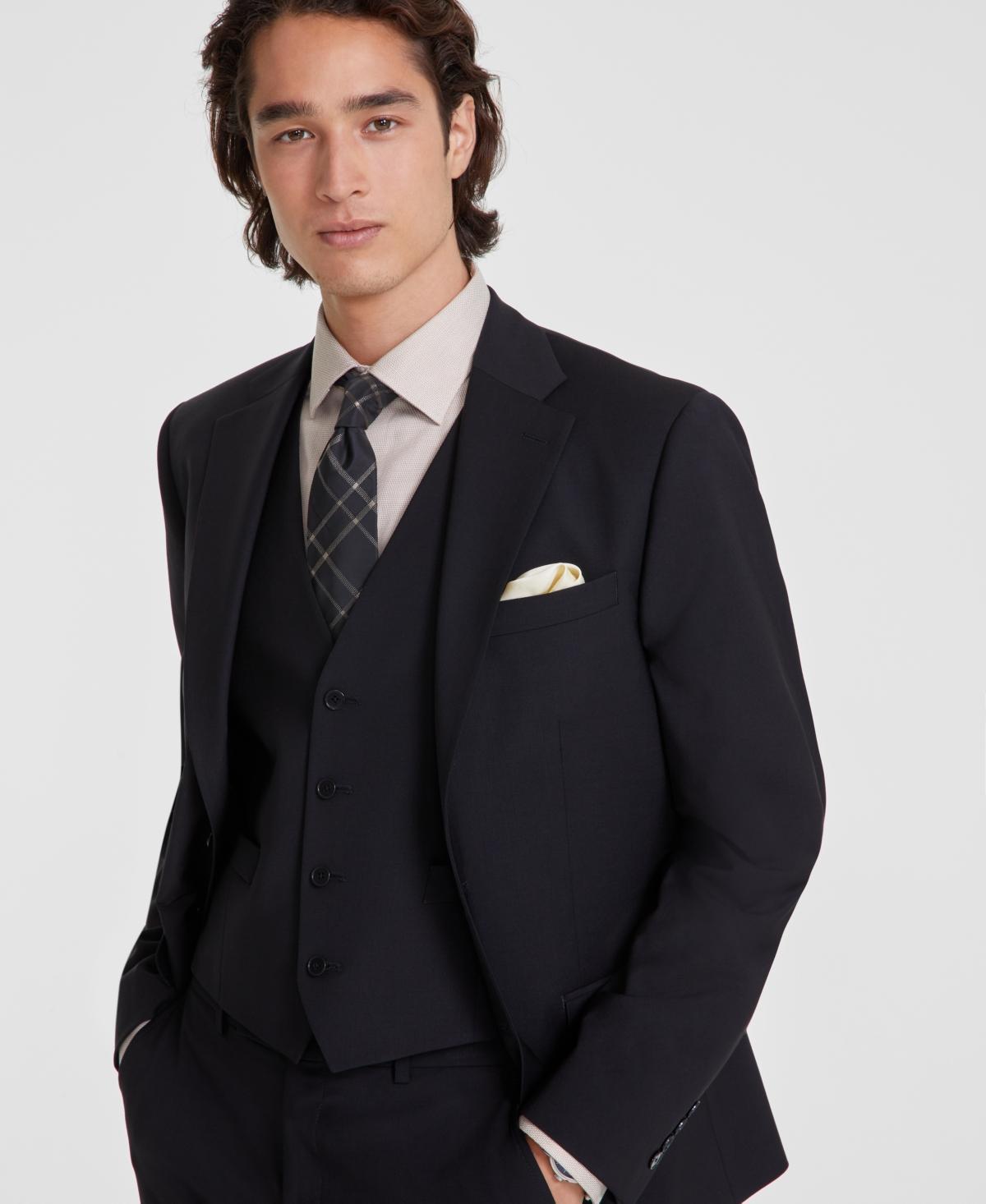 Calvin Klein Men's Slim Fit Suit Jacket - Blue - 42 long Product Image