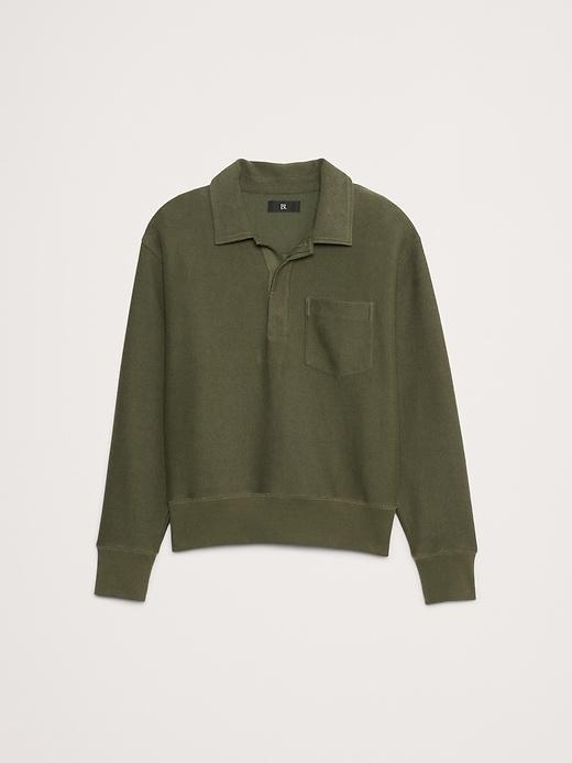 French Terry Rugby Sweatshirt Product Image