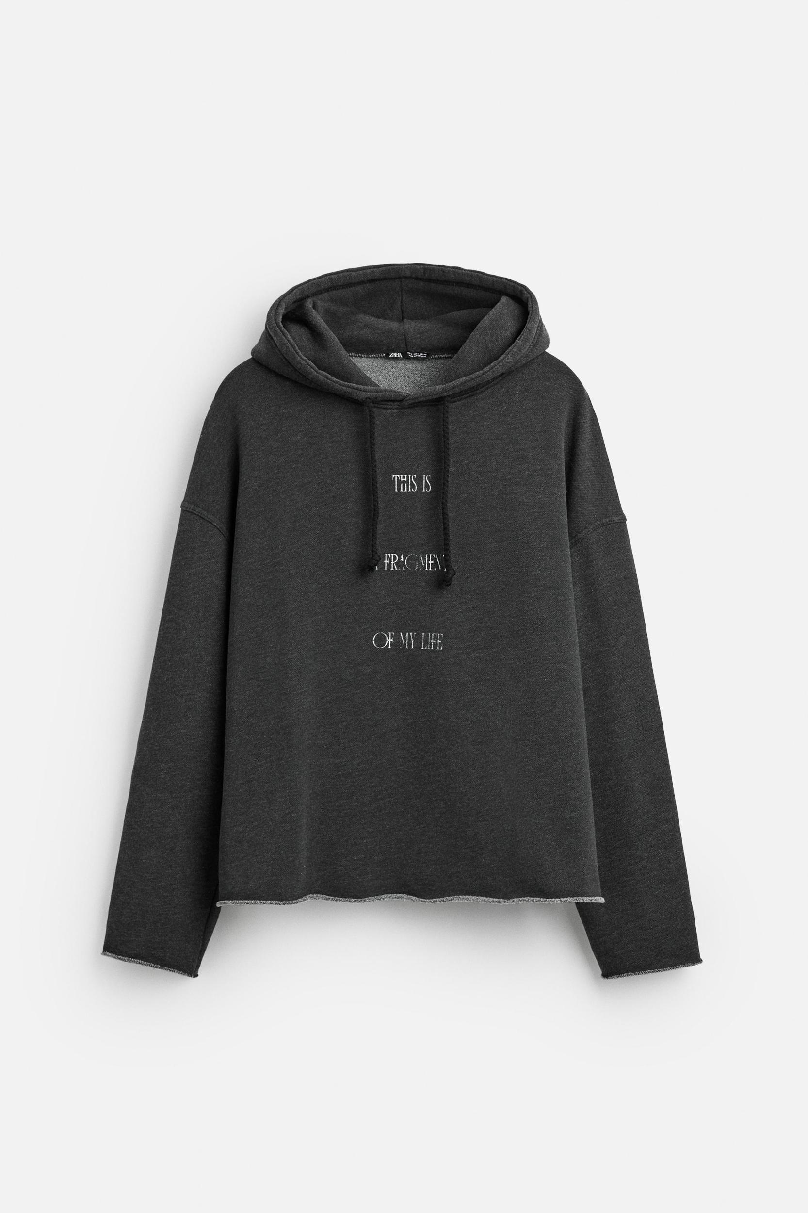 WASHED PRINT SWEATSHIRT Product Image