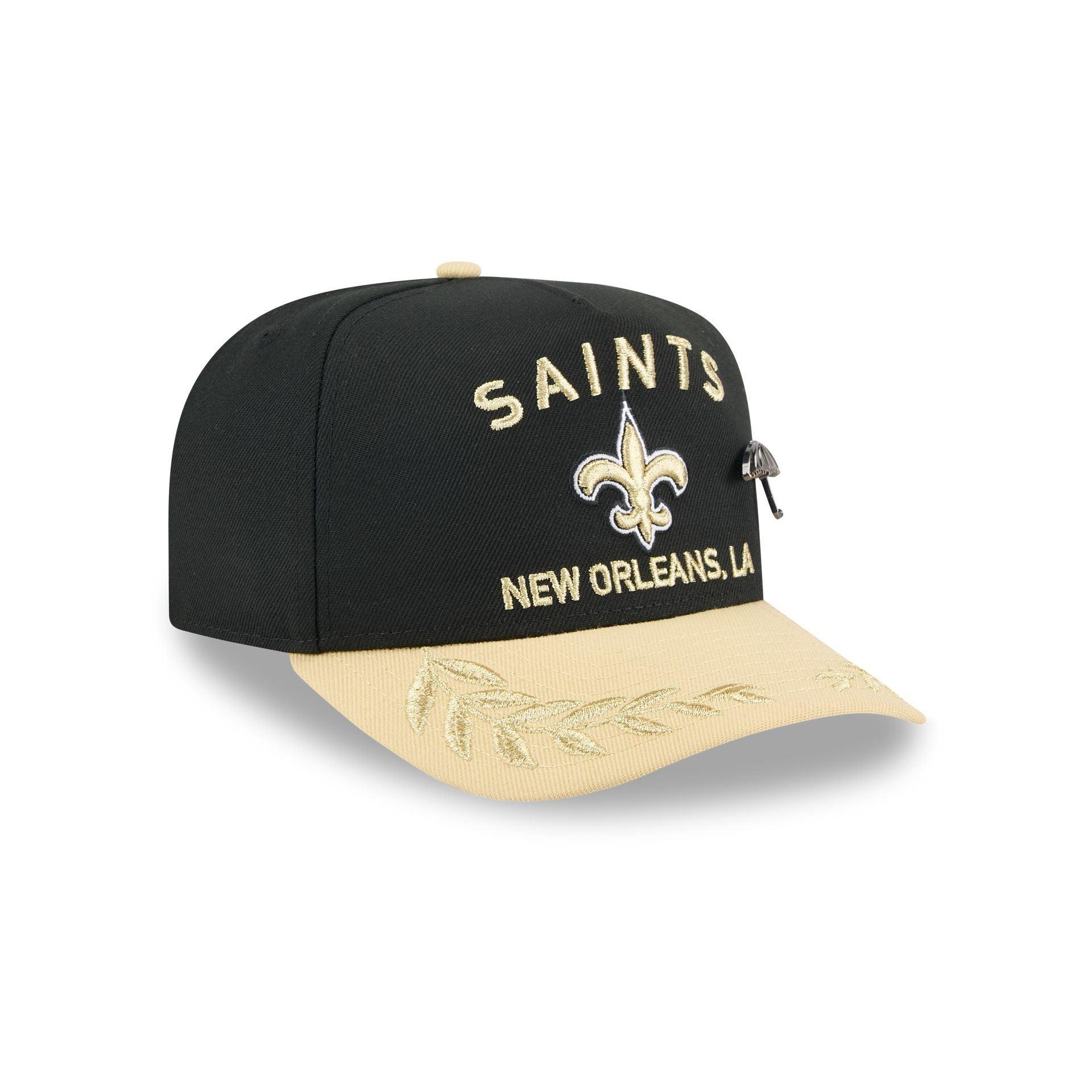 New Orleans Saints 2025 Draft Black 59FIFTY A-Frame Fitted Hat Male Product Image