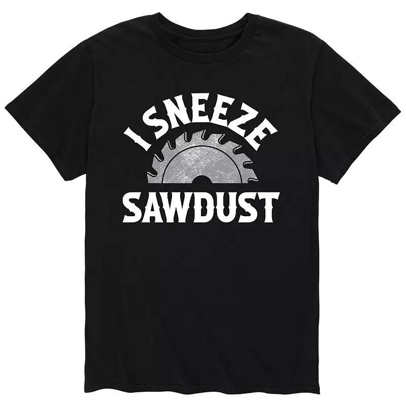 Mens I Sneeze Sawdust Tee Product Image