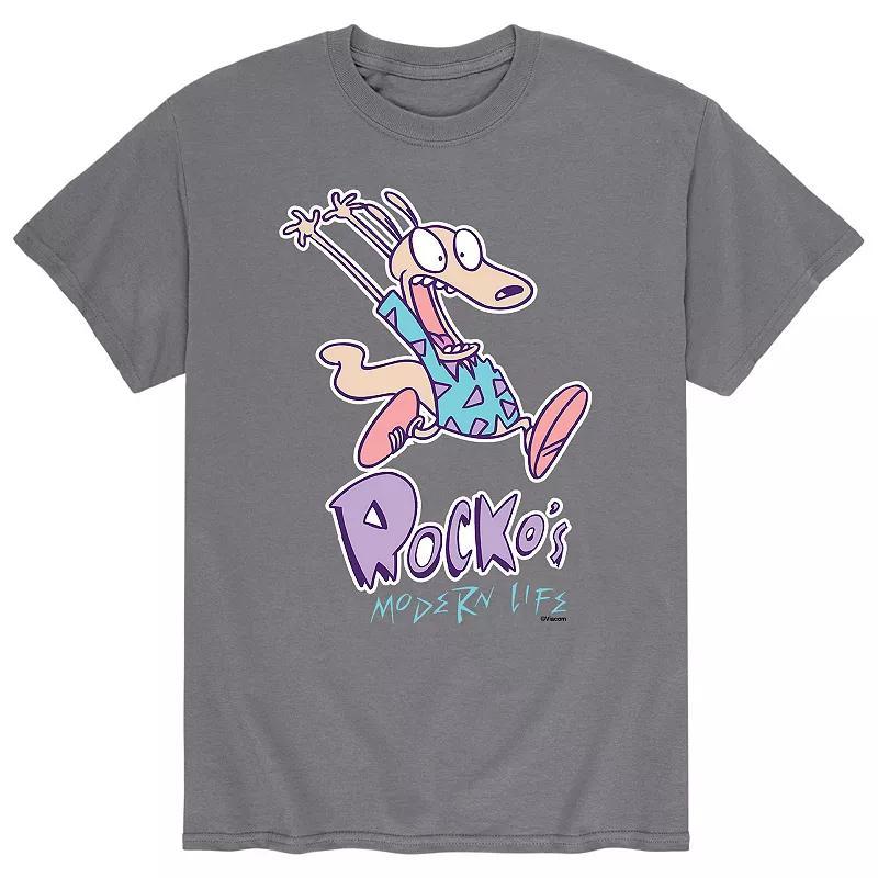 Mens Rockos Modern Life Yelping Rocko Tee Product Image