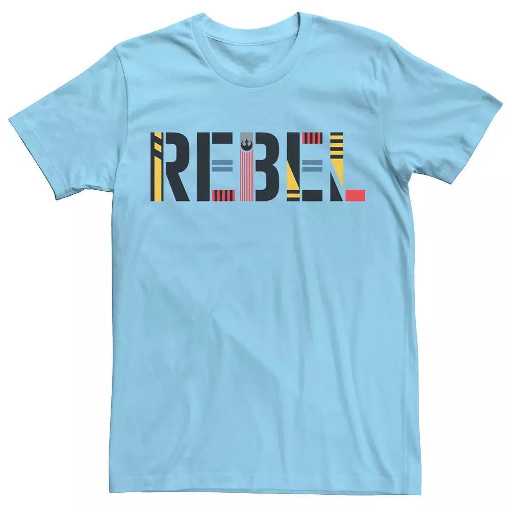 Men's Star Wars The Rise of Skywalker Rebel Tee, Size: XXL, Light Blue Product Image