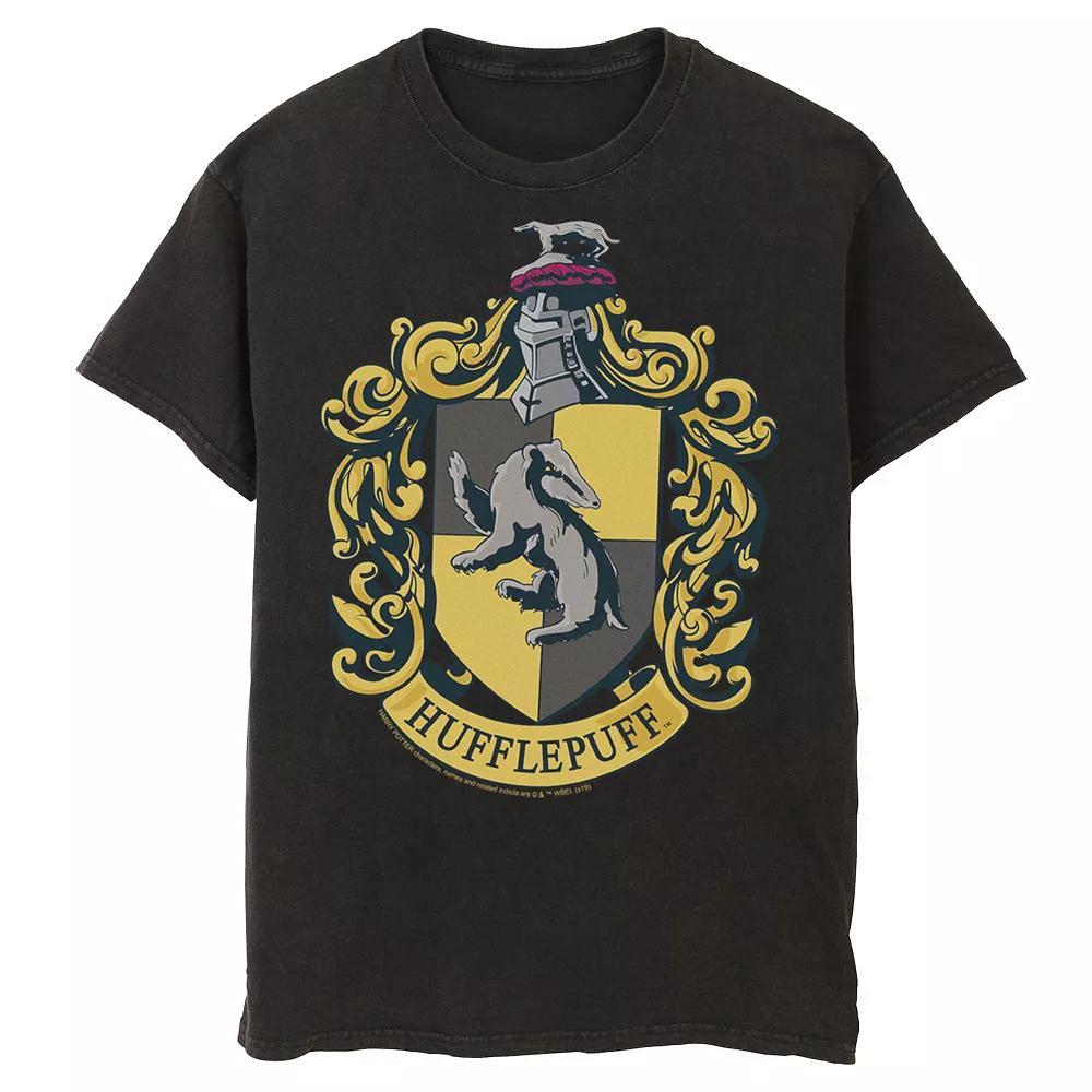 Mens Graphic Teen Guys Harry Potter Mens Goblet Of Hufflepuff House Graphic Tee, Men's, Size: XXL, Black Product Image