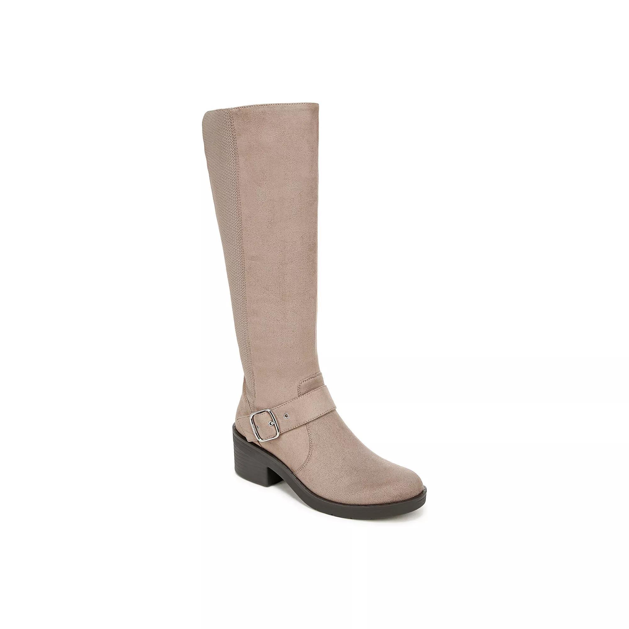 LifeStride Olympia Women's High Shaft Riding Boots, Size: 9.5 Wide, Latte Stretch Product Image