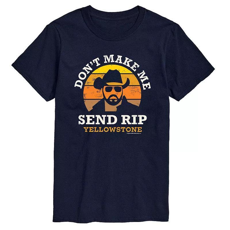 Mens Yellowstone Make Me Send Rip Tee Product Image