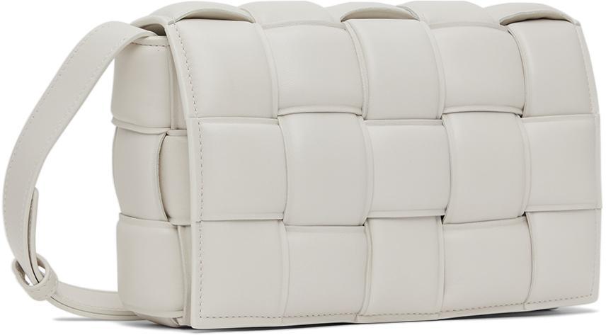 BOTTEGA VENETA Off-white Padded Cassette Bag In 9143 Chalk Product Image