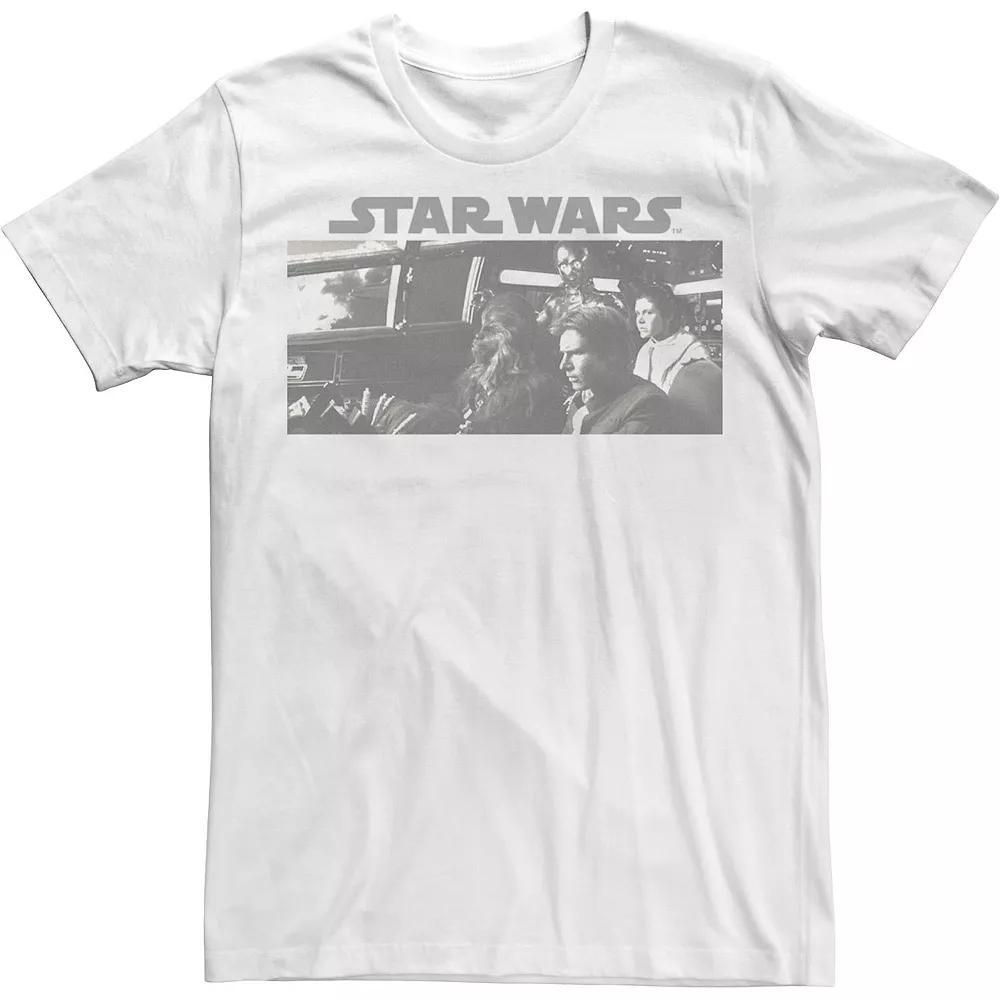 Men's Star Wars Photo Real Tee, Size: XXL, White Product Image
