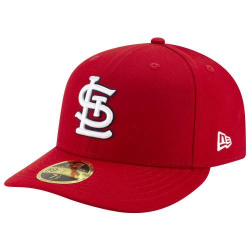 Men's New Era Red St. Louis Cardinals Authentic Collection On-Field Low Profile 59FIFTY Fitted Hat, Size: 7 1/2 Product Image