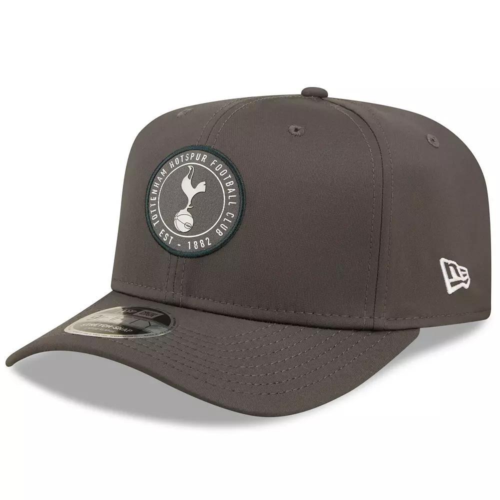 Mens New Era Gray Tottenham Hotspur Iridescent Stretch Snap 9FIFTY Snapback Hat Product Image
