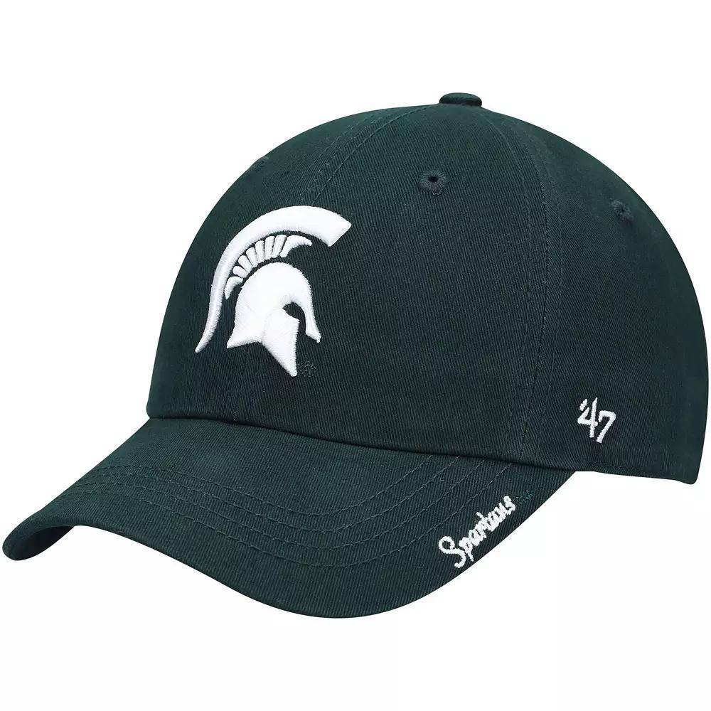 Women's '47 Green Michigan State Spartans Miata Clean Up Logo Adjustable Hat Product Image