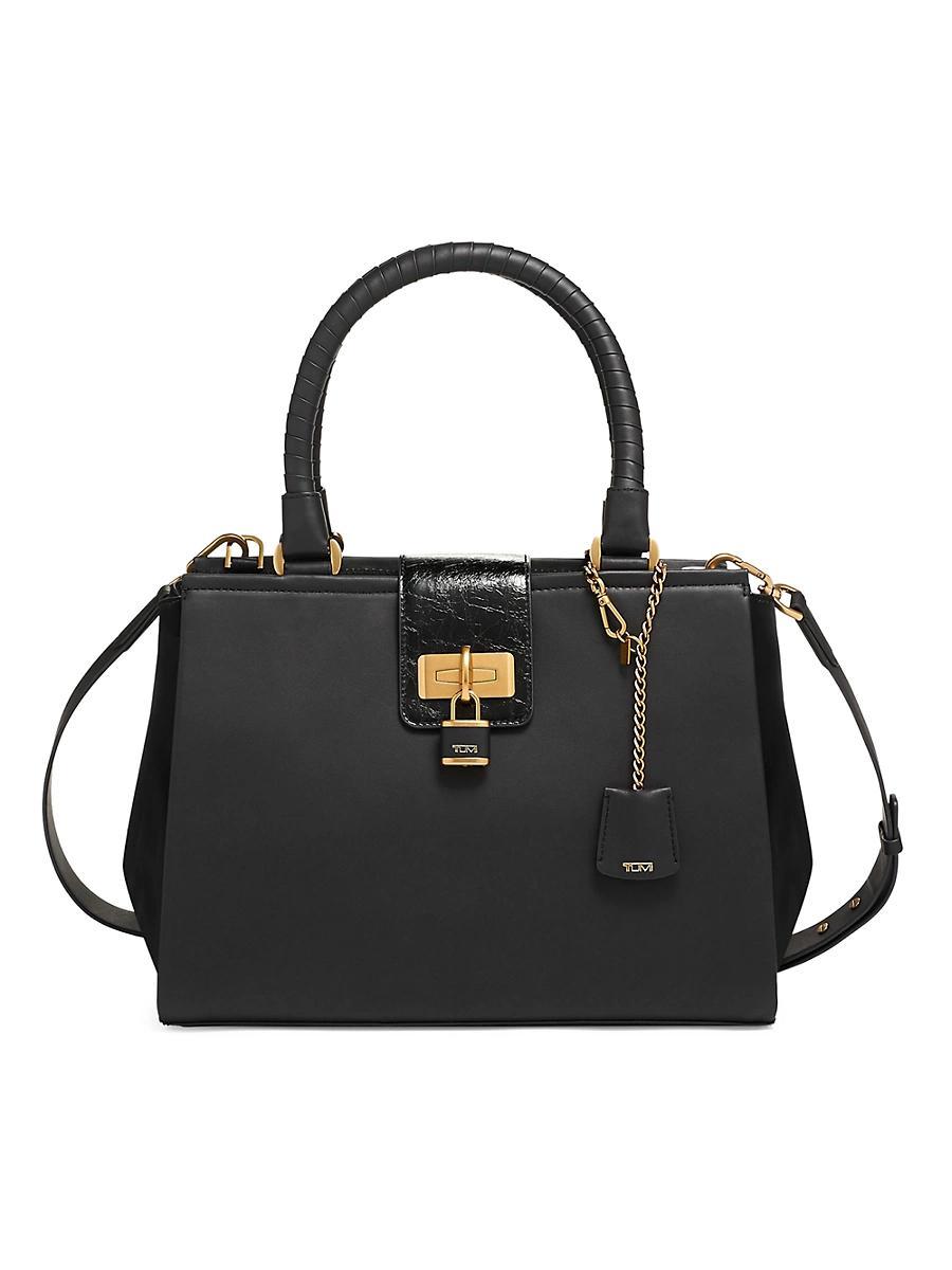 Mens Pavia Cori Croc-Embossed Tote Bag Product Image
