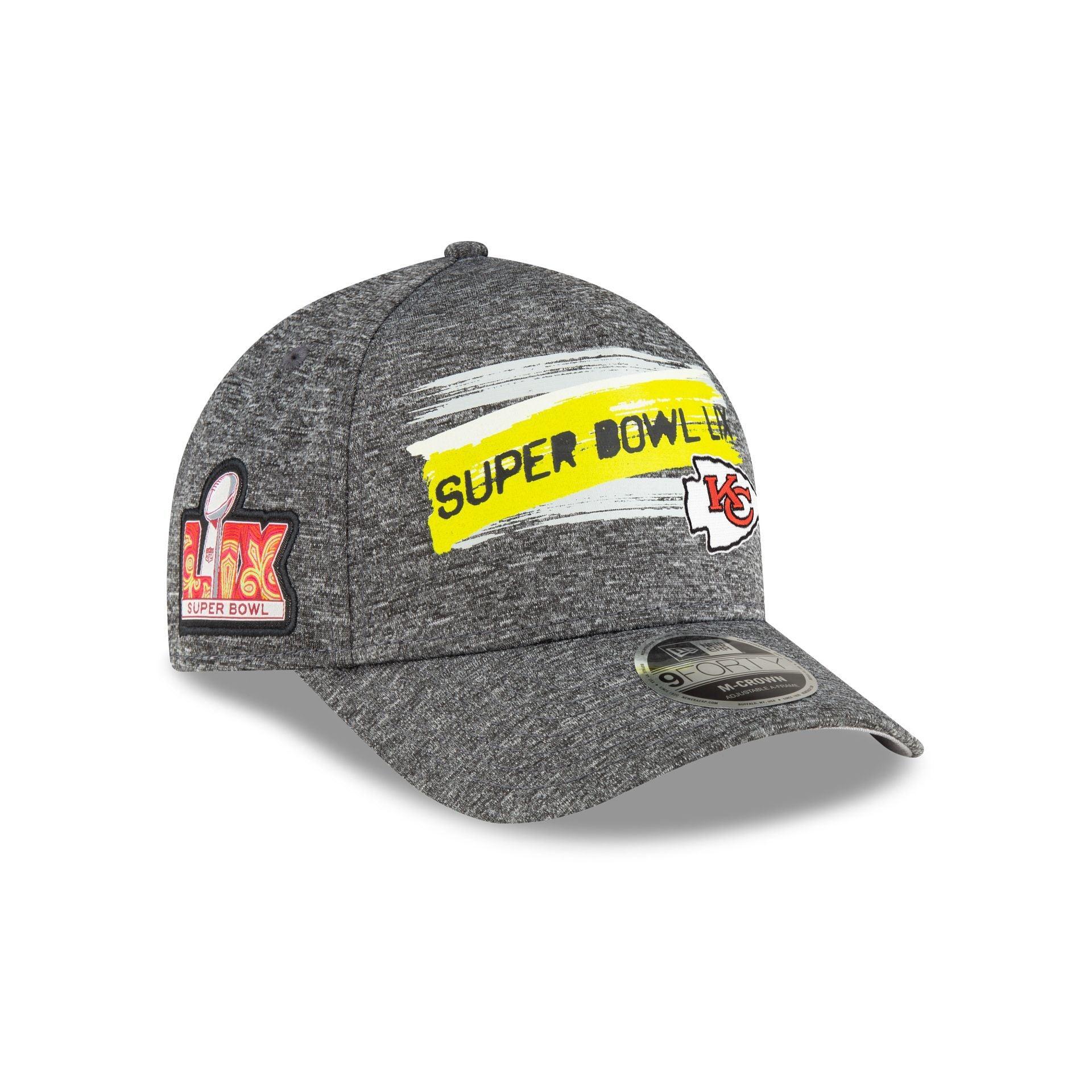 Kansas City Chiefs Super Bowl LIX Participation 9FORTY M-Crown A-Frame Snapback Hat Male Product Image