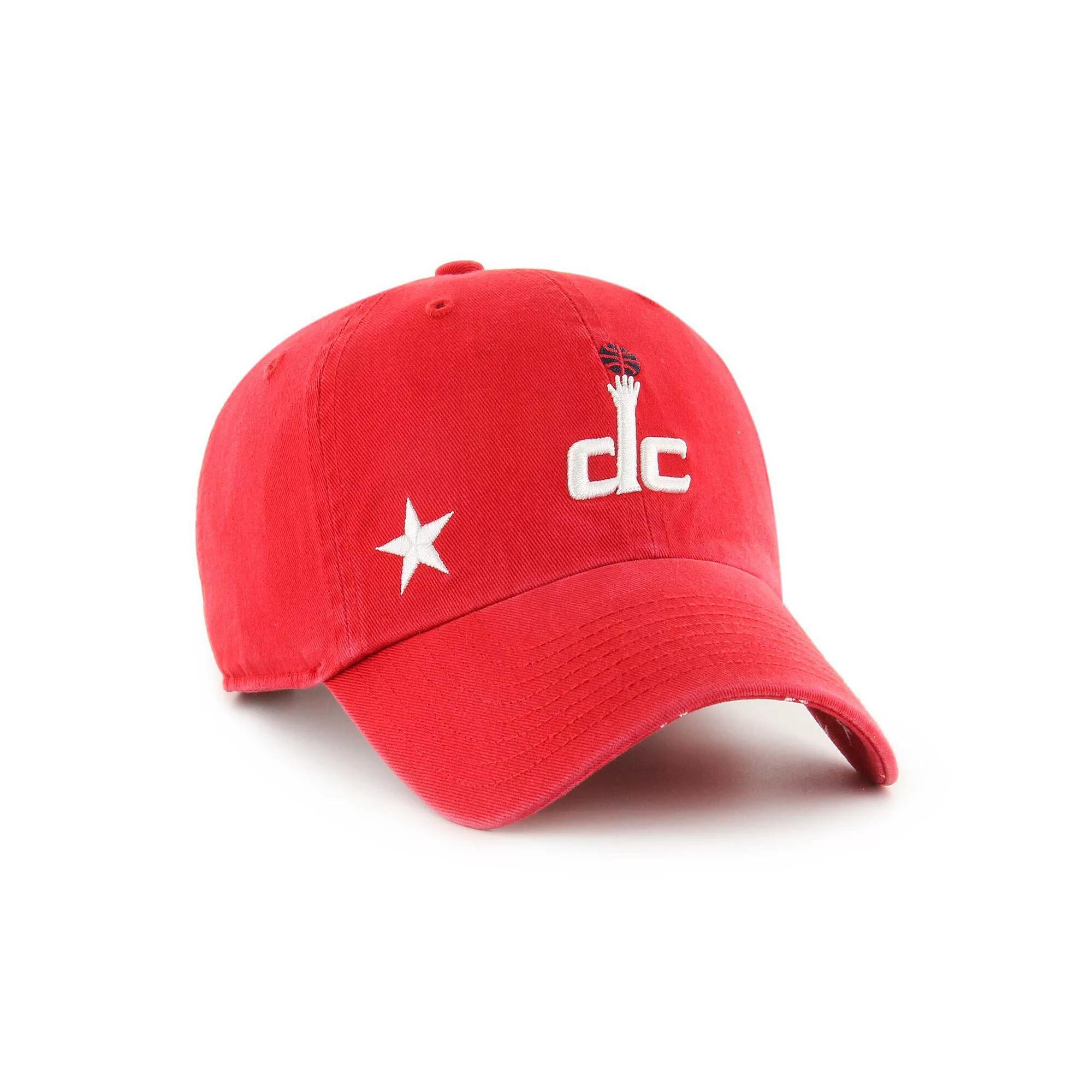 Women's '47  Red Washington Wizards Confetti Undervisor Clean Up Adjustable Hat, Wiz Red Product Image