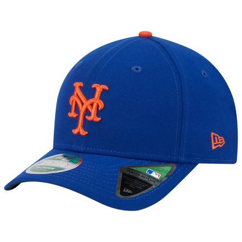 Mens New Era Royal New York Mets Player Replica 9FORTY Adjustable Hat Product Image
