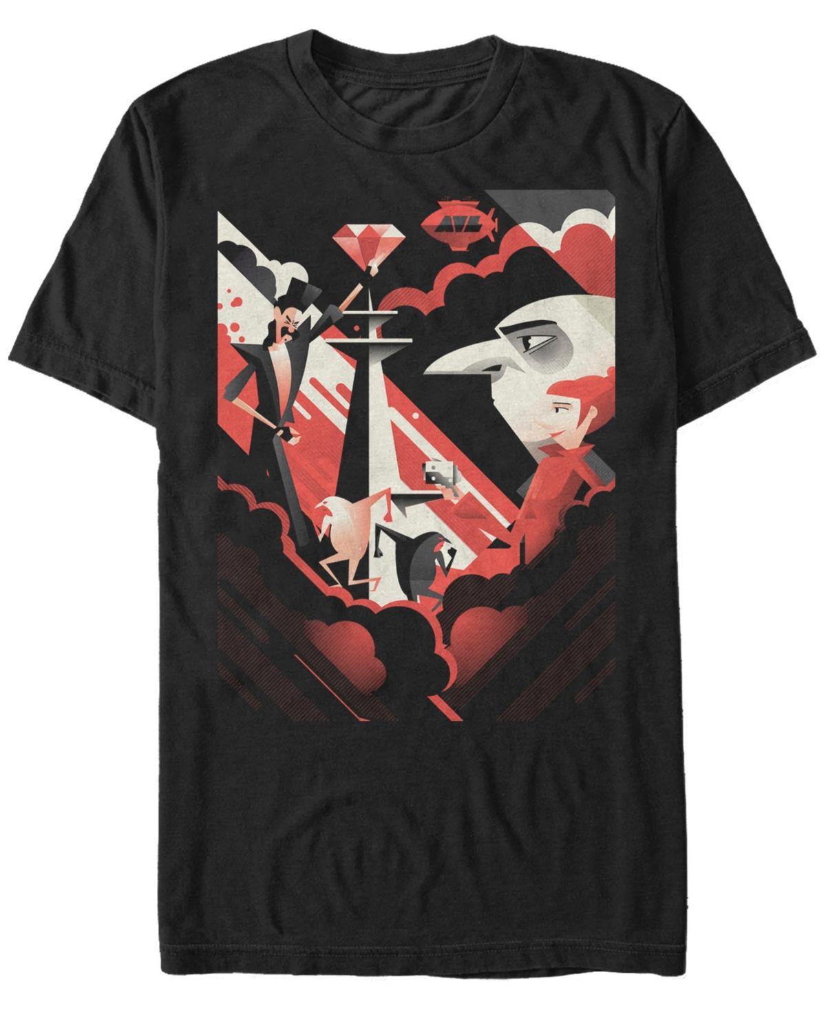 Men's Minions Gru The Heist Tee, Size: XL, Black Product Image