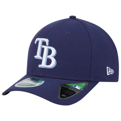 Mens New Era Tampa Bay Rays Player Replica 9FORTY Adjustable Hat, Blue Product Image