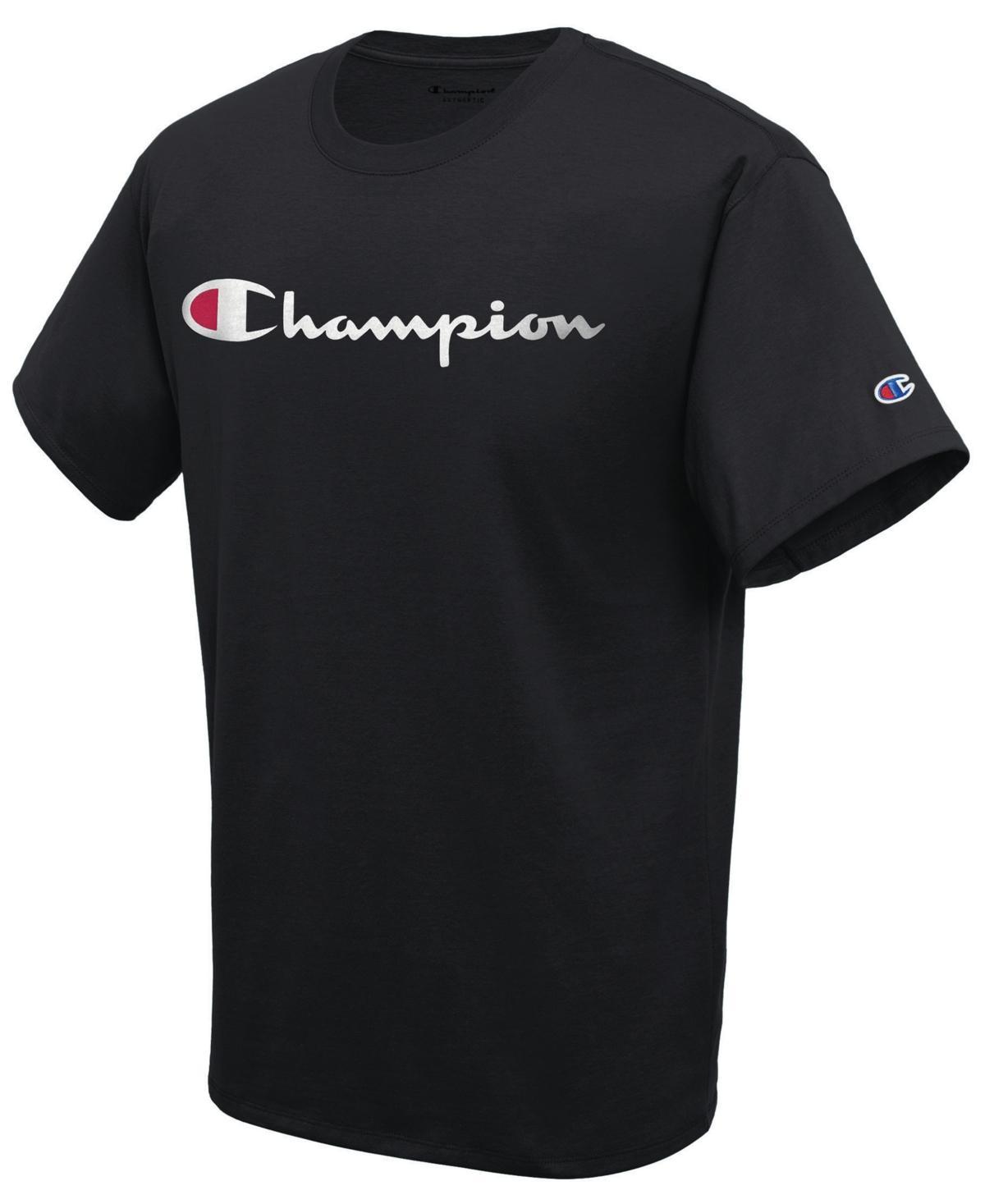 Men's Champion® Graphic Tee, Size: Large, White Product Image